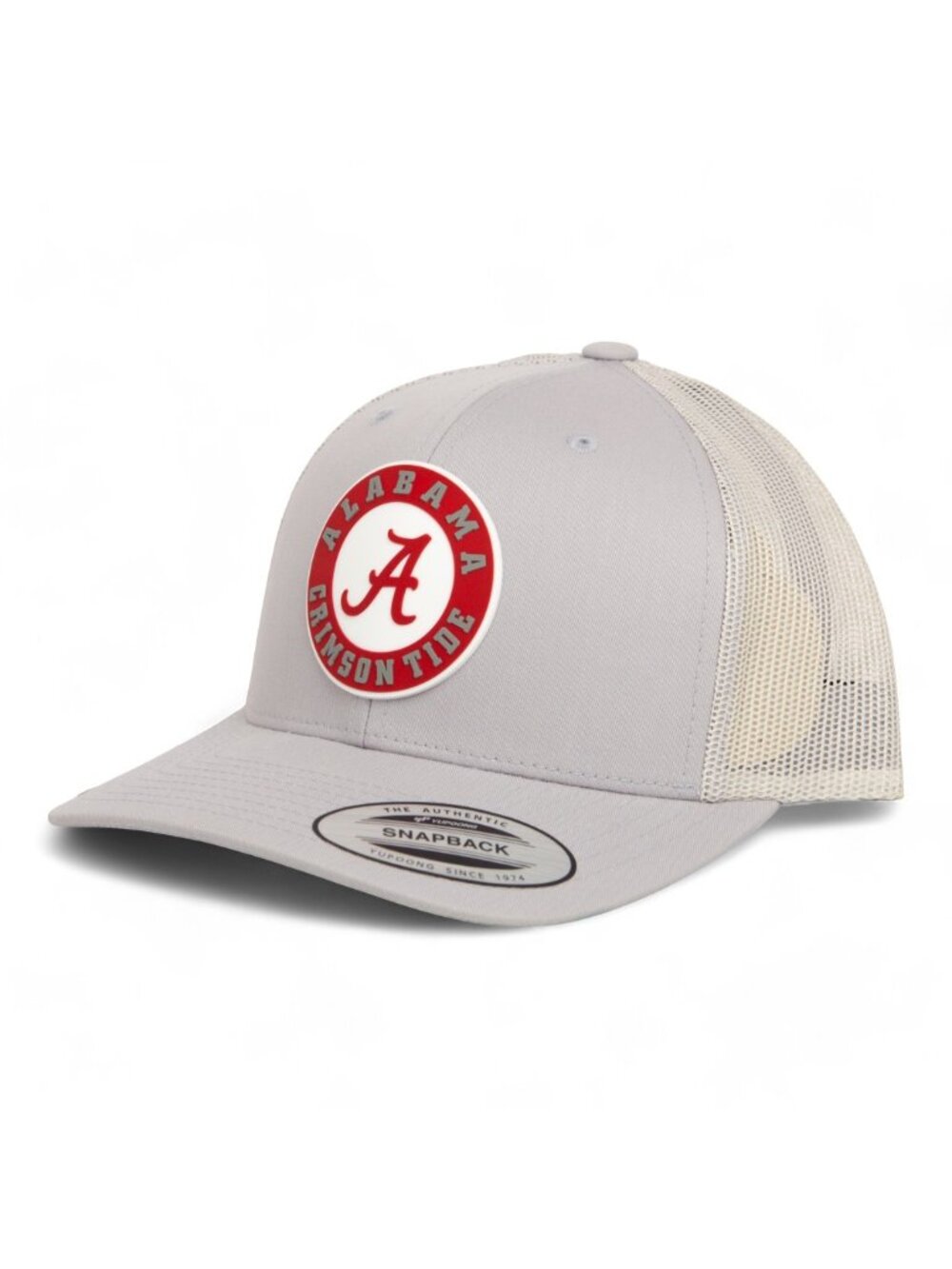 Alabama Crimson Tide YP Snapback Hat- Silver